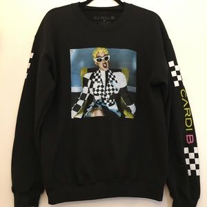 Oversized Cardi B “Invasion of Privacy” Sweater